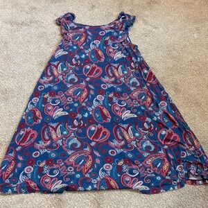 LOFT Multicolor Paisley Casual Dress